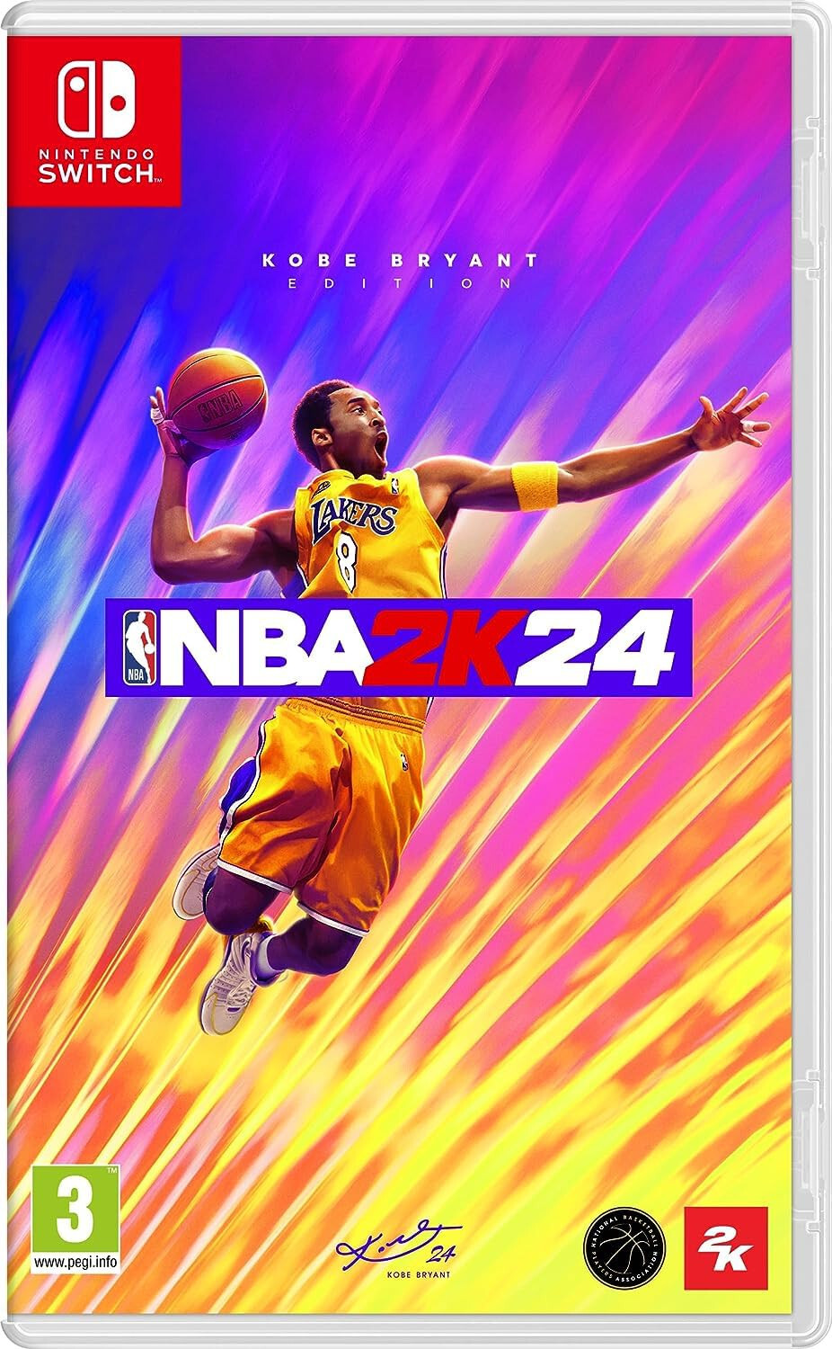 Nintendo Switch Kobe Bryant NBA2k memorabilia NBA 2K24 Kobe Bryant Edition Nintendo Switch Brand New