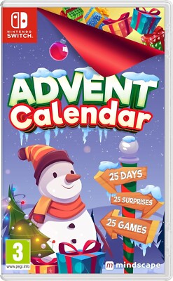 Advent Calendar - Game for Christmas - Nintendo Switch - Cartridge Version