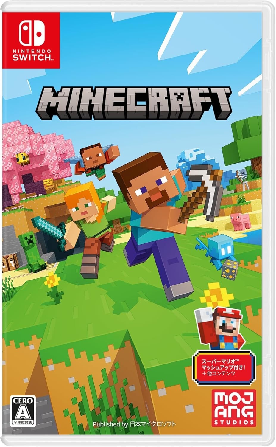 Minecraft Nintendo Switch and Switch Lite Includes Super