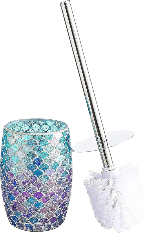 | Modern Toilet Brush Set | Toilet Bowl Brush and Holder | Bathroom Accessory Se