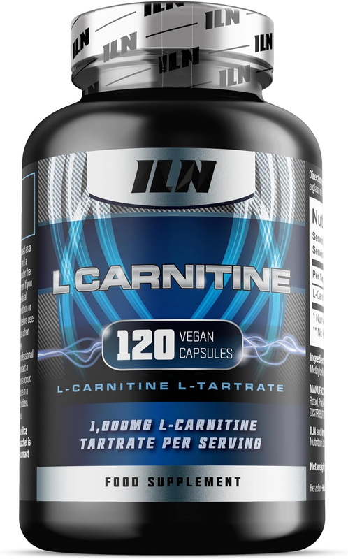 L-Carnitine Tartrate Capsules 1000mg - Vegan - 120 Count (2 Month Supply)