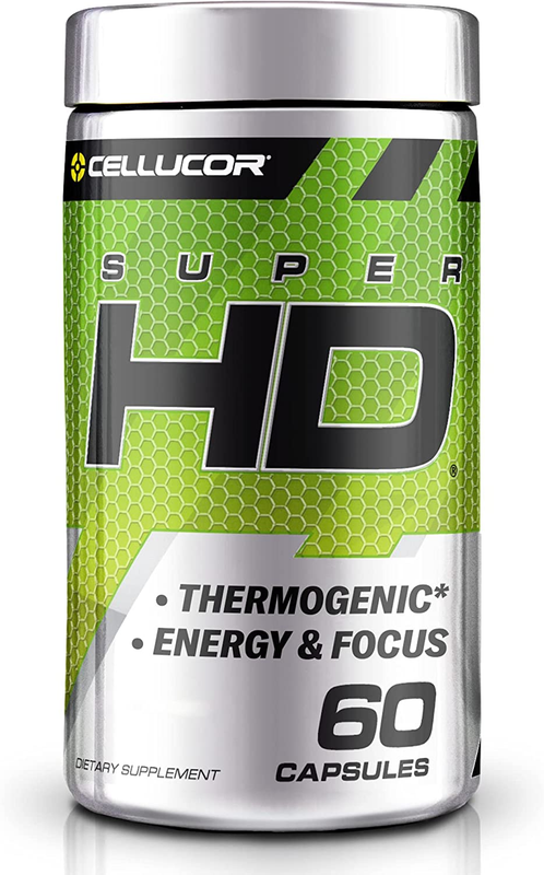 Cellucor Super HD for Men & Women - Enhance Focus and Increase Energy - Capsimax