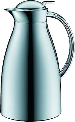 alfi Glass Vacuum Chrome Plated Metal Thermal Carafe for Hot and Cold Beverages