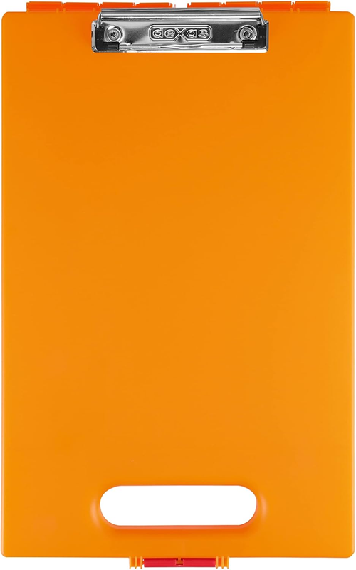 Clipcase Storage Clipboard with Handle, Orange