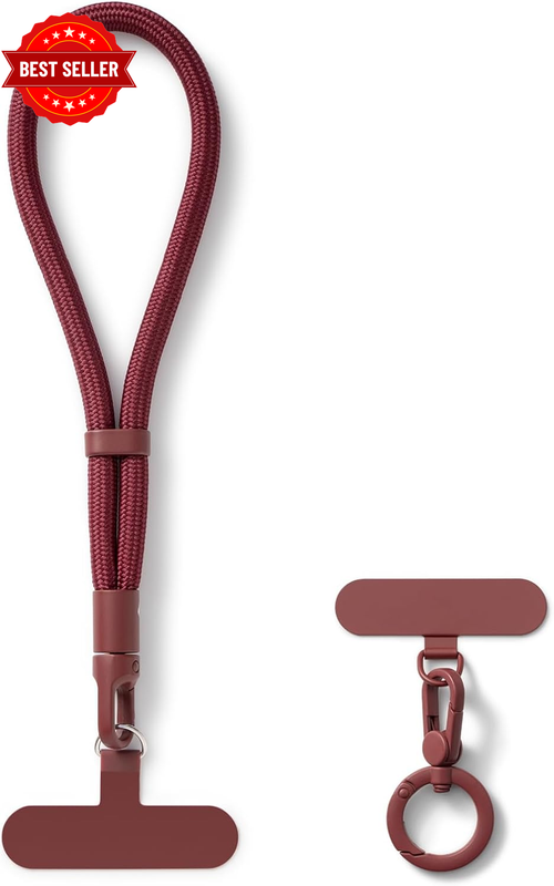 Phone Wrist Strap with 360° Rotating Phone Tether Tab