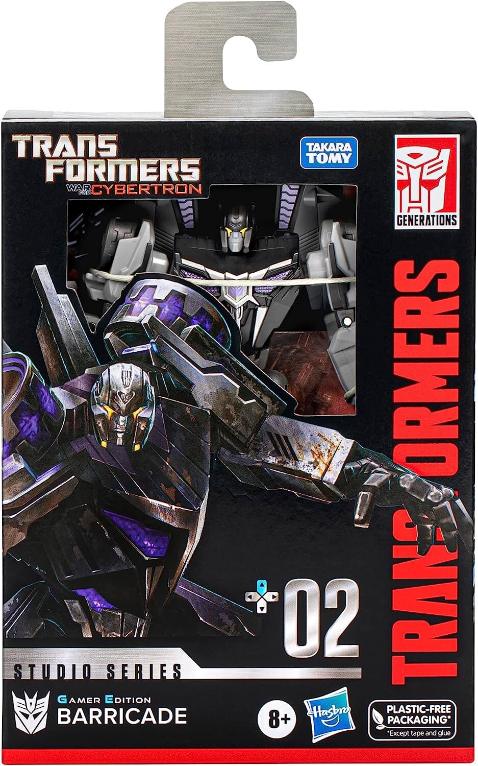 Barricade SS+02 - Transformers Studio Series WFC - Deluxe