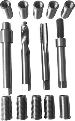 M11X1.25X28.2 Metric Thread Repair kit,10 Stainless Steel Inserts 
