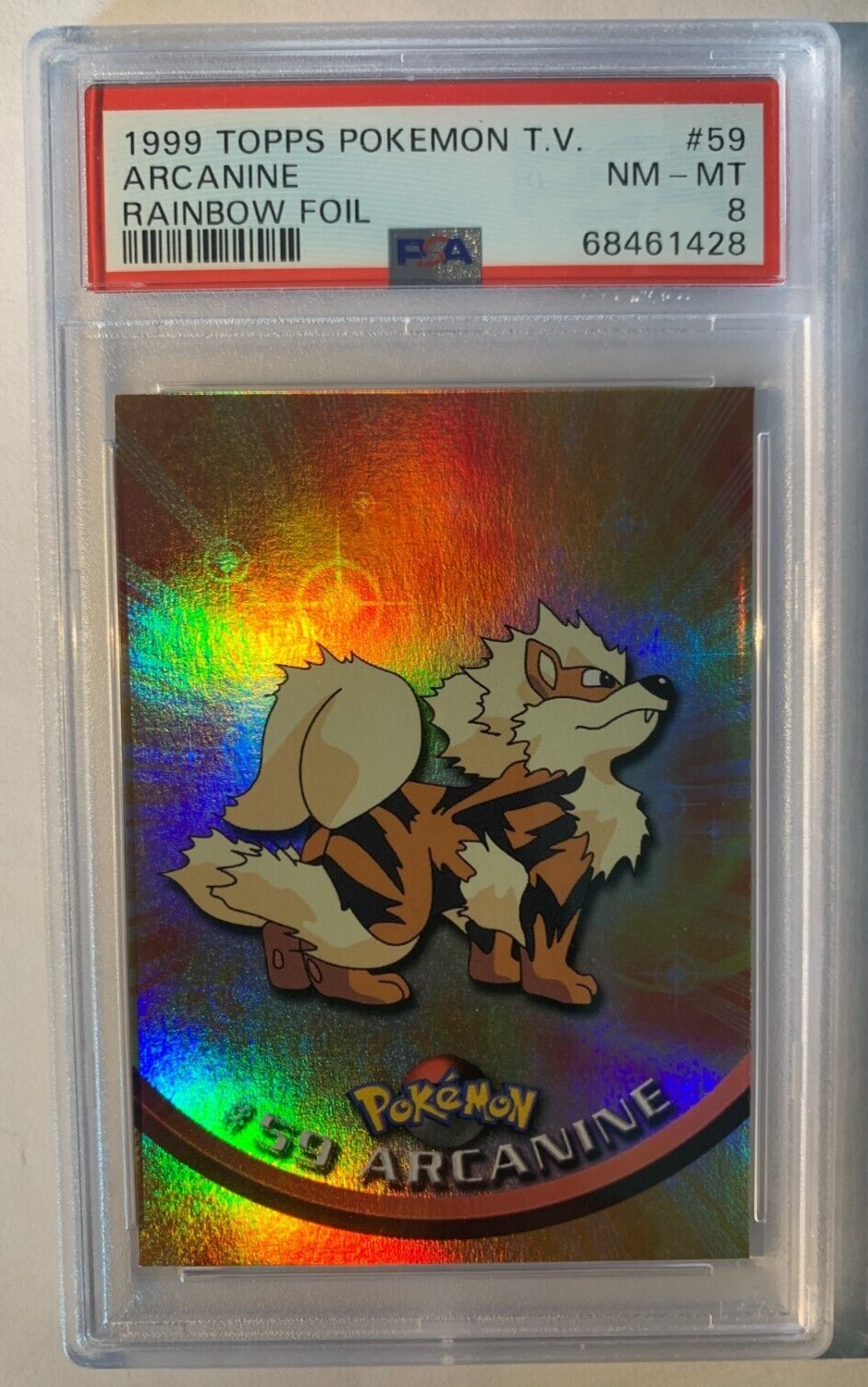 Pokémon- Japanese Neo Destiny- Light Arcanine- Holo Rare #59