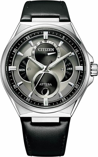 Pre-owned Citizen Attesa Bu0060-09h Eco-drive Solar Men's Watch Titanium In Box