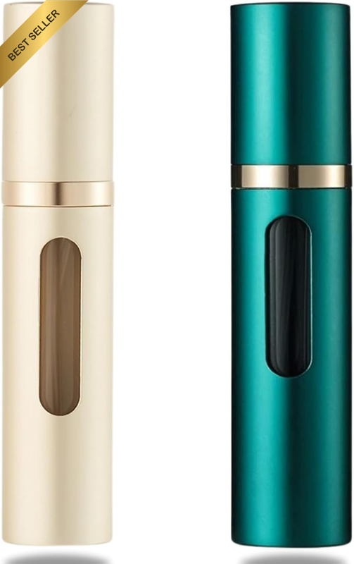 Refillable Perfume Atomizer Bottom Refill Charge Visualization Window Mini Luxur