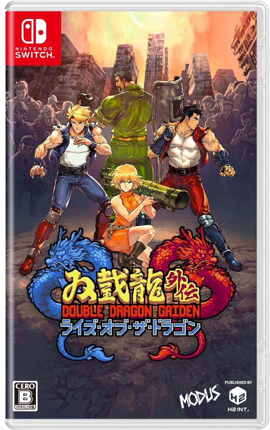 Nintendo Switch - k-dragon Nintendo Switch 本 Double Dragon Gaiden: Rise of the Dragons (Nintendo Switch