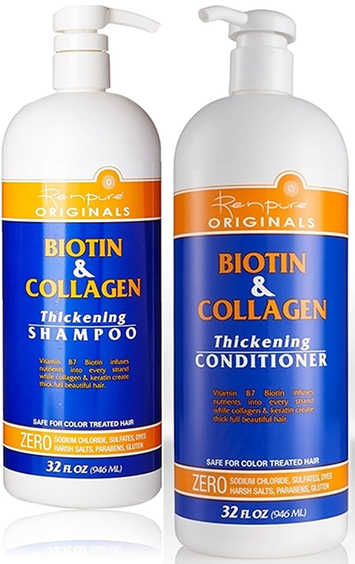 Originals Biotin & Collagen Thickening Shampoo and Conditioner Set 32 Oz NEW
