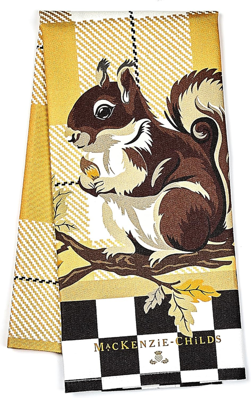 MACKENZIE CHILDS Cotton Dish Towel, Decorative Kitchen Towel, ...