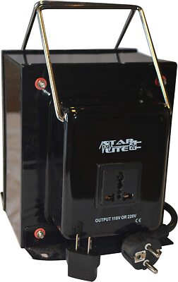 2000 Watt Voltage Converter Transformer Step Up Step Down - 110/120 - 220/240