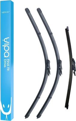 Vipa Wiper Blade Set fits BMW 1 Series Hatchback Mar 2003 to Sep 2012