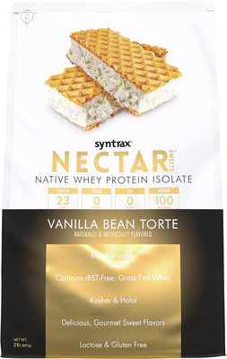 Nutrition Nectar Sweets, 100% Whey Isolate Protein Powder, Real Vanilla Bean Spe