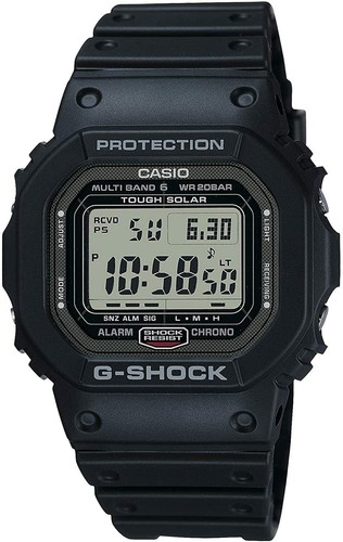 Pre-owned G-shock Casio  Gw-5000u-1jf Solar Radio Multiband 6 Men's Watch In Box