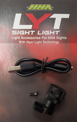 NEW 2024 HHA VIPER LYT Blue Burst Sight Light Rheostat REGHARGABLE Bow RYZ TETRA