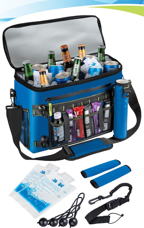 Cooler With Fishing Rod Holders For Behind Seat