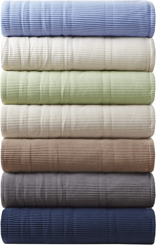 Beautyrest Electric Blanket Luxurious Micro Fleece Ultra Soft Ribbed Textured, C