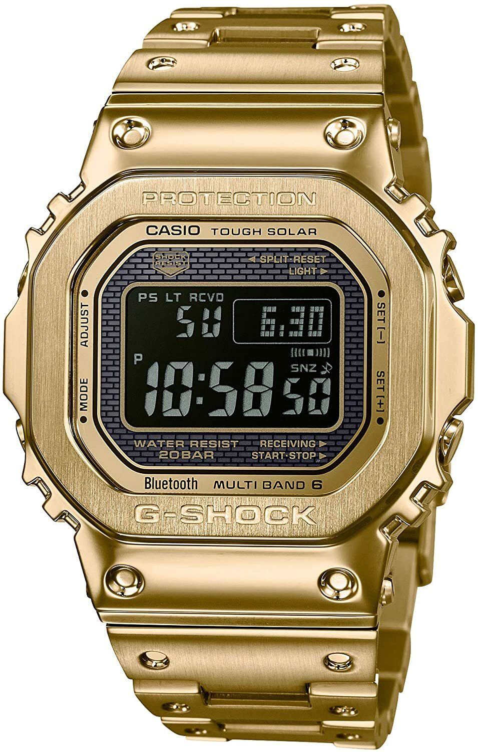 Pre-owned Casio -new- Gmw-b5000gd-9jf G-shock Origin Bluetooth Watch Japan Domestic Version