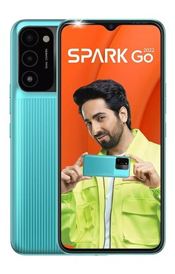 Tecno Spark Go 2022 (RAM 2GB, 32GB) 6.52'' 13MP Camera Dual SIM GoogleplayPhone