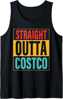 Straight Outta Costco Retro Vintage Apparel Tank Top