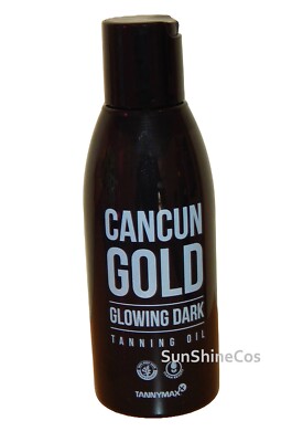 Tannymaxx  Cancun Gold Glowing Dark Tanning Oil Solarium Kosmetik Sunbed 150ml