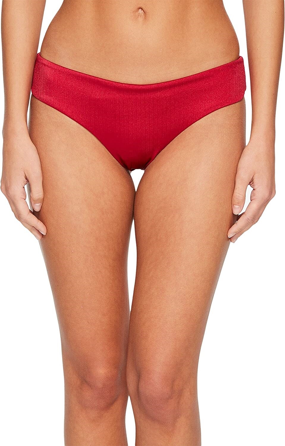 LSpace Womens 182981 Liquid Solid Pixie Cherry Bikini Bottom Swimwear Size S