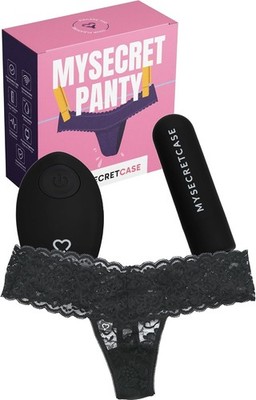 MySecretCase Mutandine Vibranti con Telecomando sex toy Donna M/L