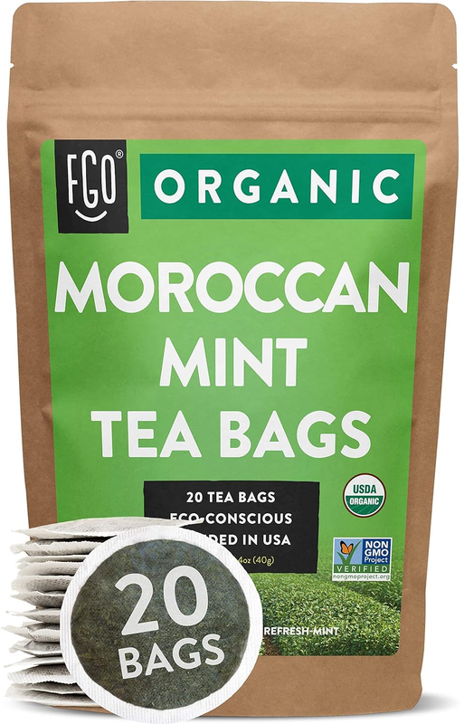 , Eco-conscious Tea Bags, 20 Count