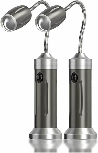 2 Stück Grill Licht LED Lampe 360°Verstellbare Magnetische Grilllampe Outdoor