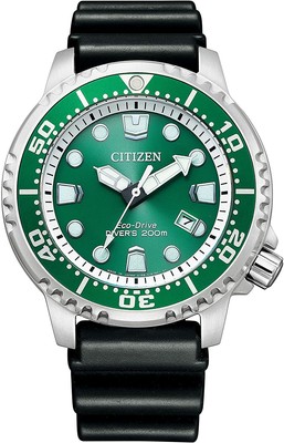 Pre-owned Citizen Promaster Eco-drive Marine Series Bn0156-13w Diver Men's Watch Japan
