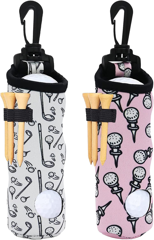 Tee Holder, Print Golf Ball Carry Bag Wit