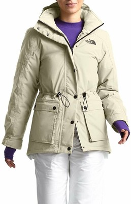 Pre-owned Tnf The North Face Reign On 550 Fill Power Down Hooded Parka Medium In White