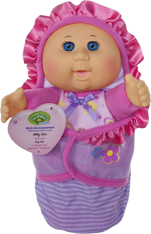 Cabbage Patch Kids Official, Newborn Baby Doll Girl - Comes 