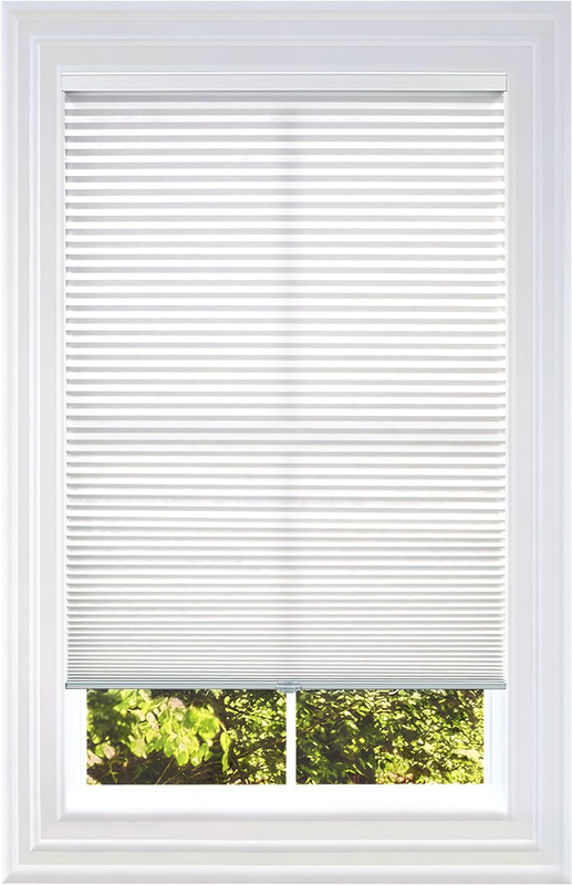 Cellular Honeycomb Cordless Polyester Shade, 9/16" Single Ce