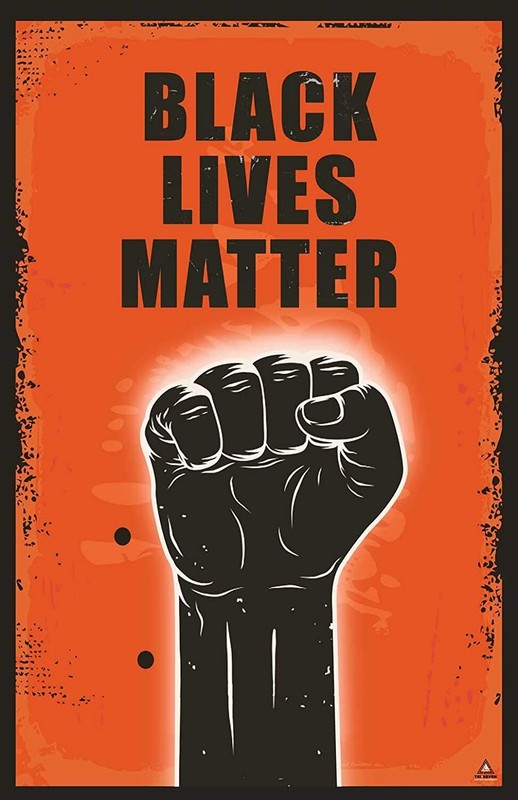Black Lives Matter Poster for Walls Fist Art Print (11"x17 ...