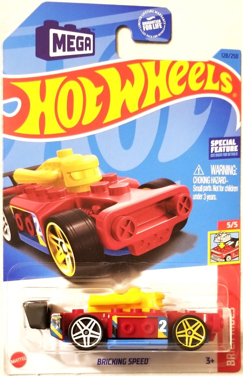 Hot Wheels - 2023 Brick Rides 5/5 Bricking Speed 128/250