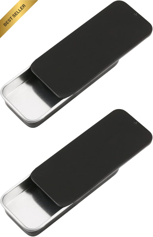 2Pack Portable Dental Floss Holder,Empty 3.2 * 1.3 * 0.5Inch / 8 * 3.4 * 1.2Cm R