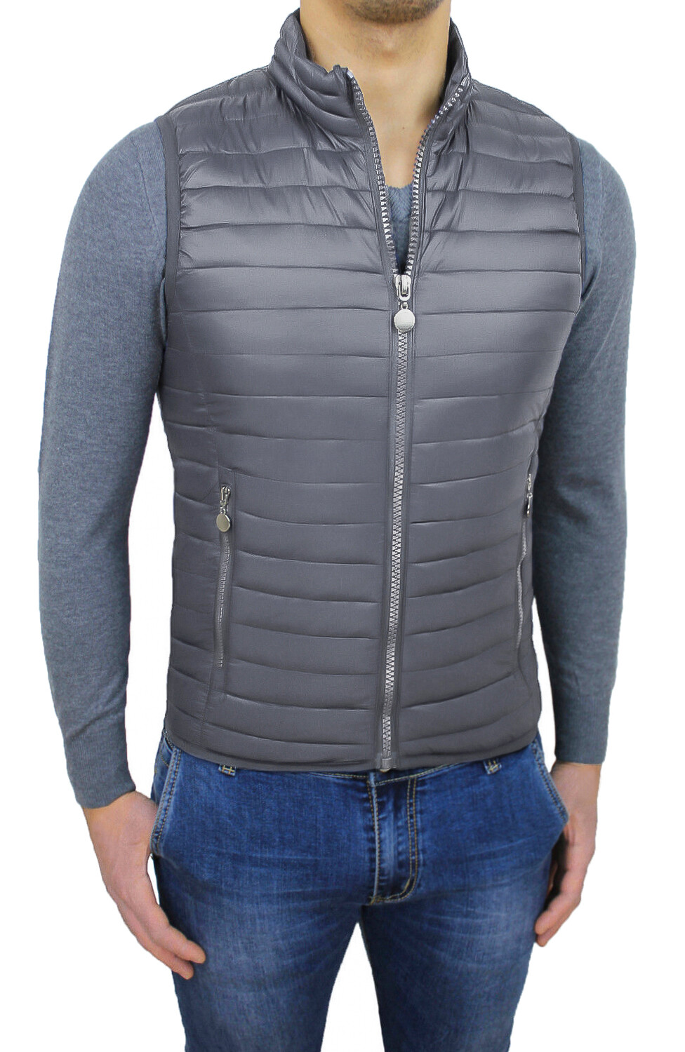 Gilet Modellante A Compressione Uomo Per Ginecomastia - Con - Foto 2