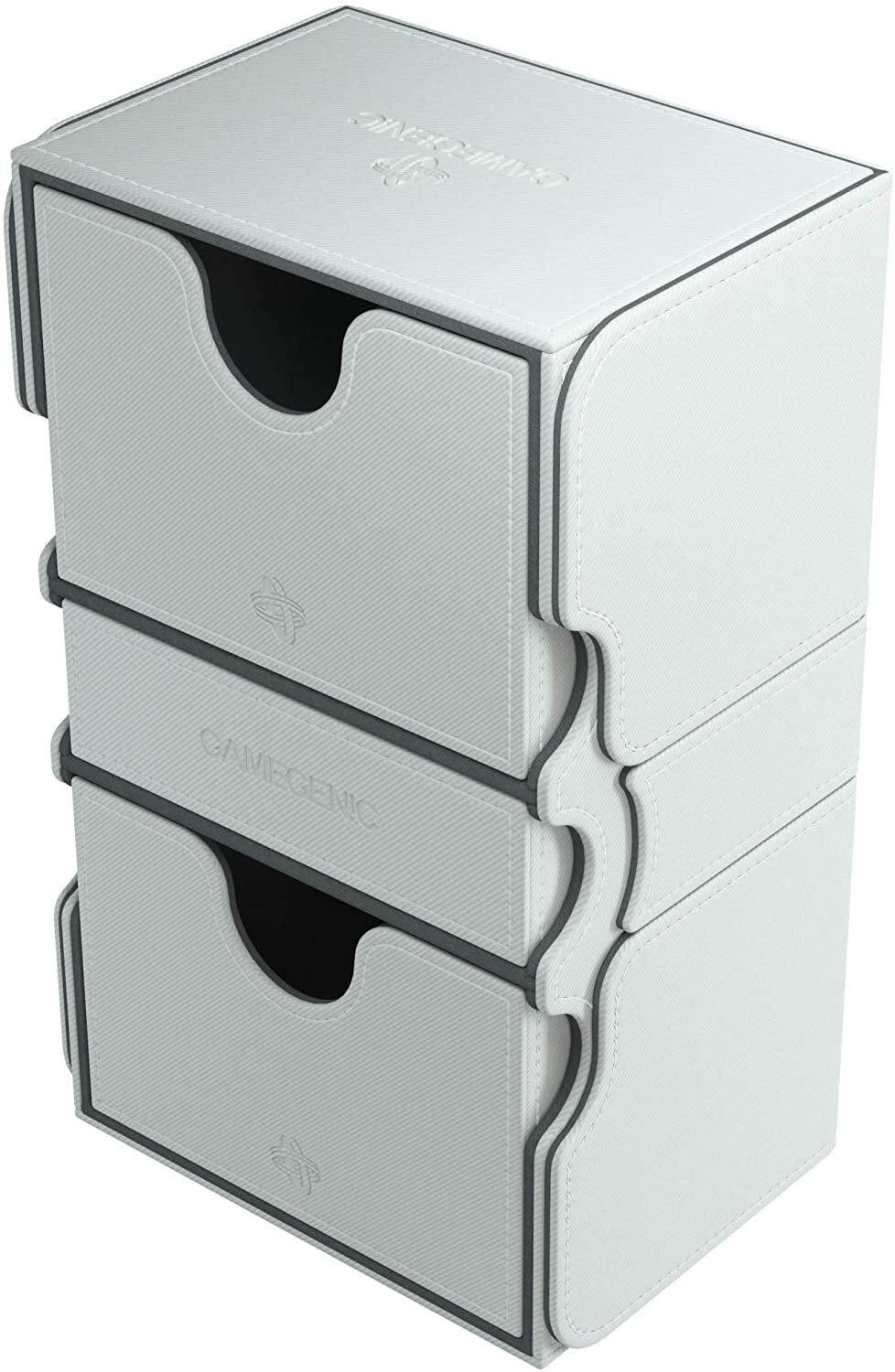 Stronghold Deck Box 200+ Card White GameGenic NEW