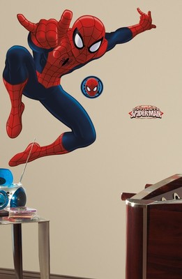 ULTIMATE SPIDERMAN 53quot Giant Wall Mural Vinyl Decals Marvel Room Decor Stickers 