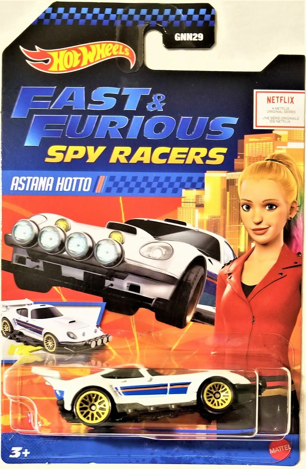 Hot Wheels - Fast & Furious Spy Racers Astana Hotto (BBGNN31 Hot Wheels - Fast & Furious Spy Racers Astana Hotto (BBGNN31
