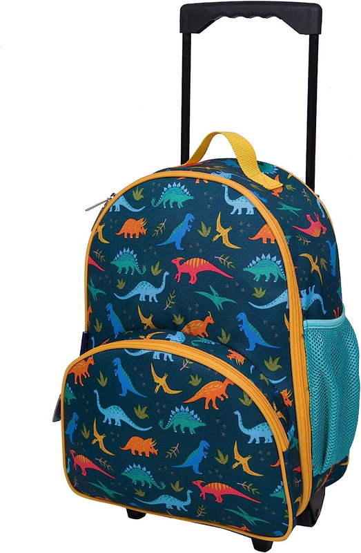 Wildkin Kids Rolling Luggage for Boys and Girls, Carry on Lu