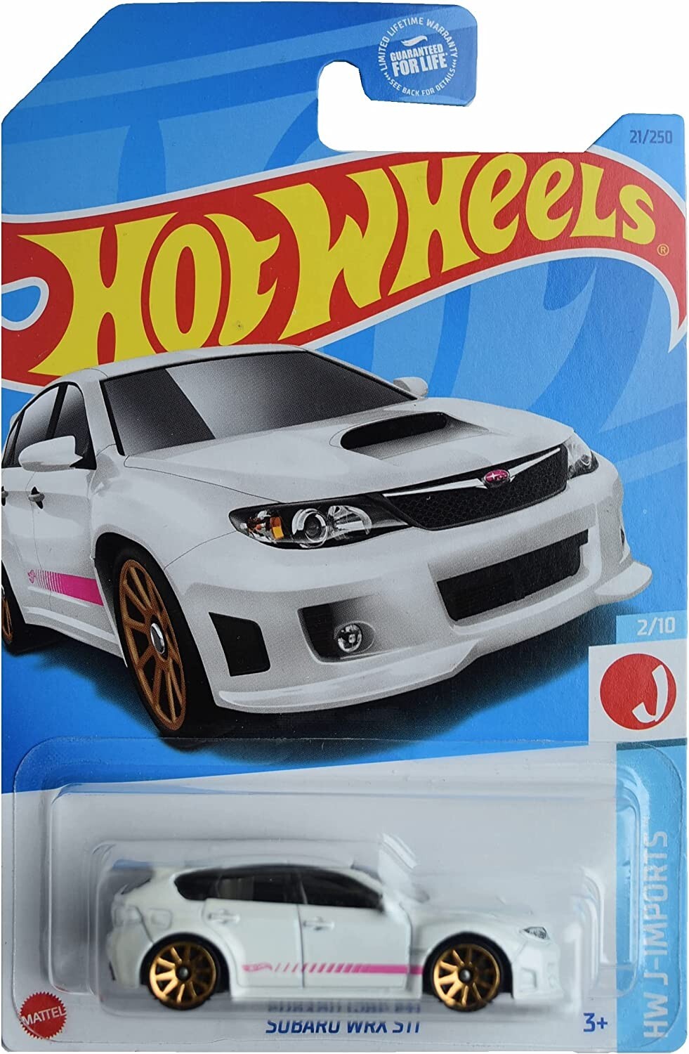 SUBARU WRX STI 1/10スケール 塗装済みボディ　TT-02 箱付 初めての塗装で取り返しの付かない大失敗 WRX STI TT-02