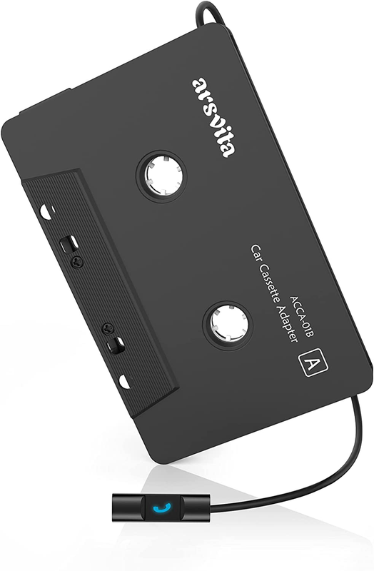 Bluetooth 5.0 Cassette to Aux Adapter for Car Tape Audio Adapter Hand..