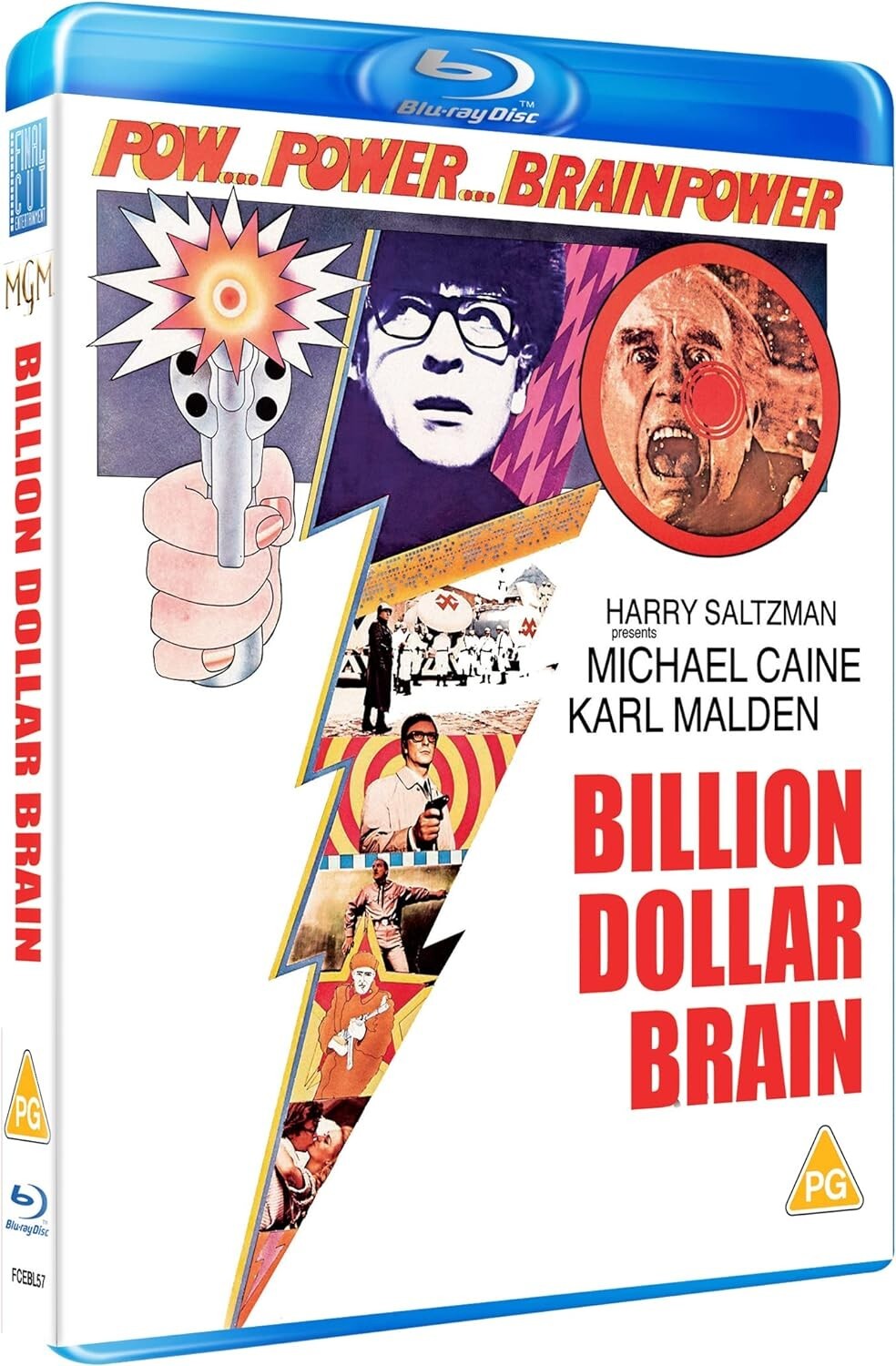 Billion Dollar Brain (1967) Michael Caine Blu-Ray BRAND NEW