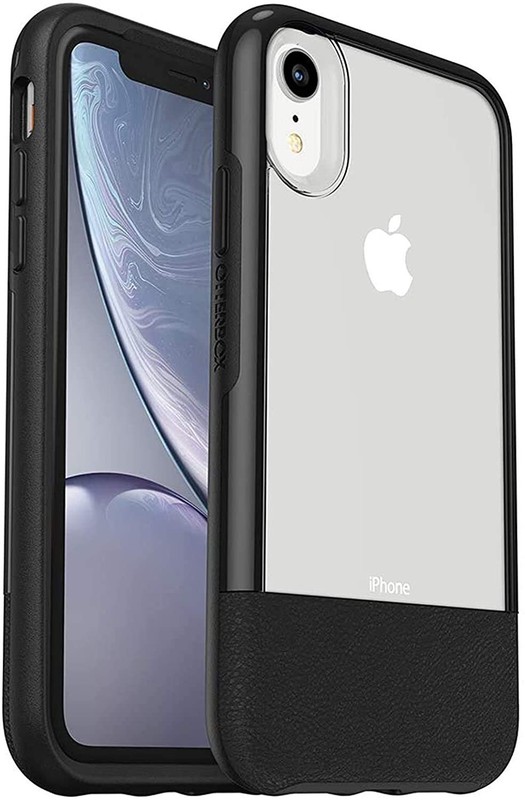 OtterBox Clear & Leather Case for iPhone XR