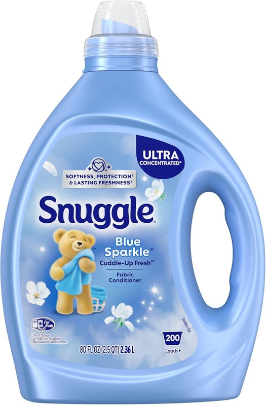 Fabric Softener Liquid, Ultra Concentrated, 80 Oz, 200 Medium ...